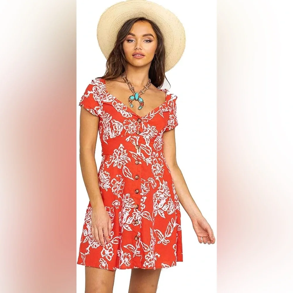Free People A Thing Called Love Mini Dress